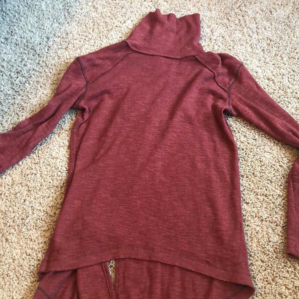 Free People flowy turtleneck